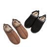 Women's Wool Slippers Warm Platform Wool Low-top Snow Boots Slippers Women's Outdoor Anti-Slip Boots Shoes for Women
