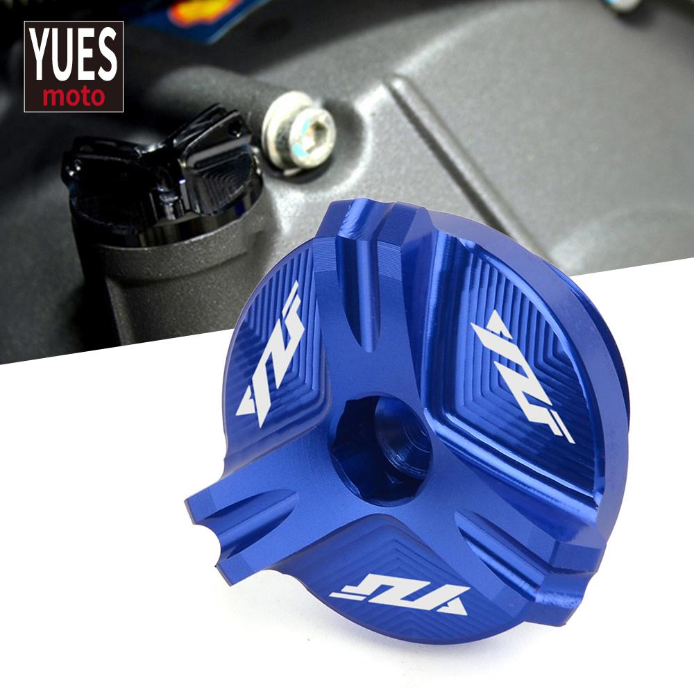 Motorcycle Accessories Engine Oil Filter Cup Plug Cover Screw For Yamaha R6 R1 R3 YZF-R3 YZF-R6 YZF-R1 YZF-R25