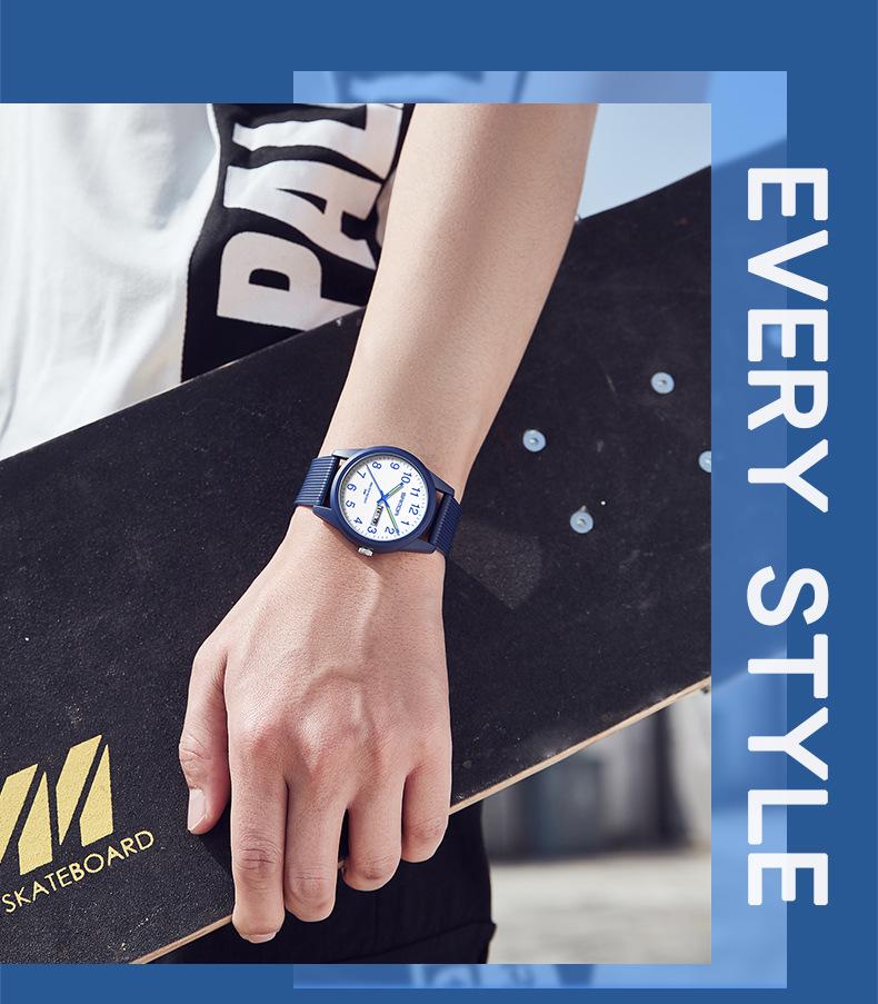 Sanda Creative Calendar Wristwatch for Students – Versatile Fashion Dial for Men & Women