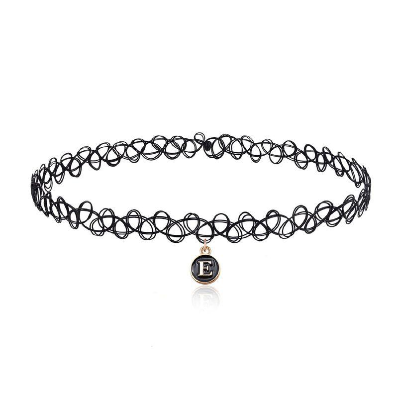 Чокер Эластичный Женский Тату Ожерелье Ожерелье