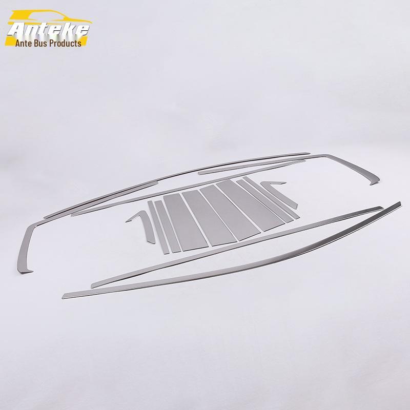 12-Piece Highlander Window Anti-Scratch Decorative Bright Strips