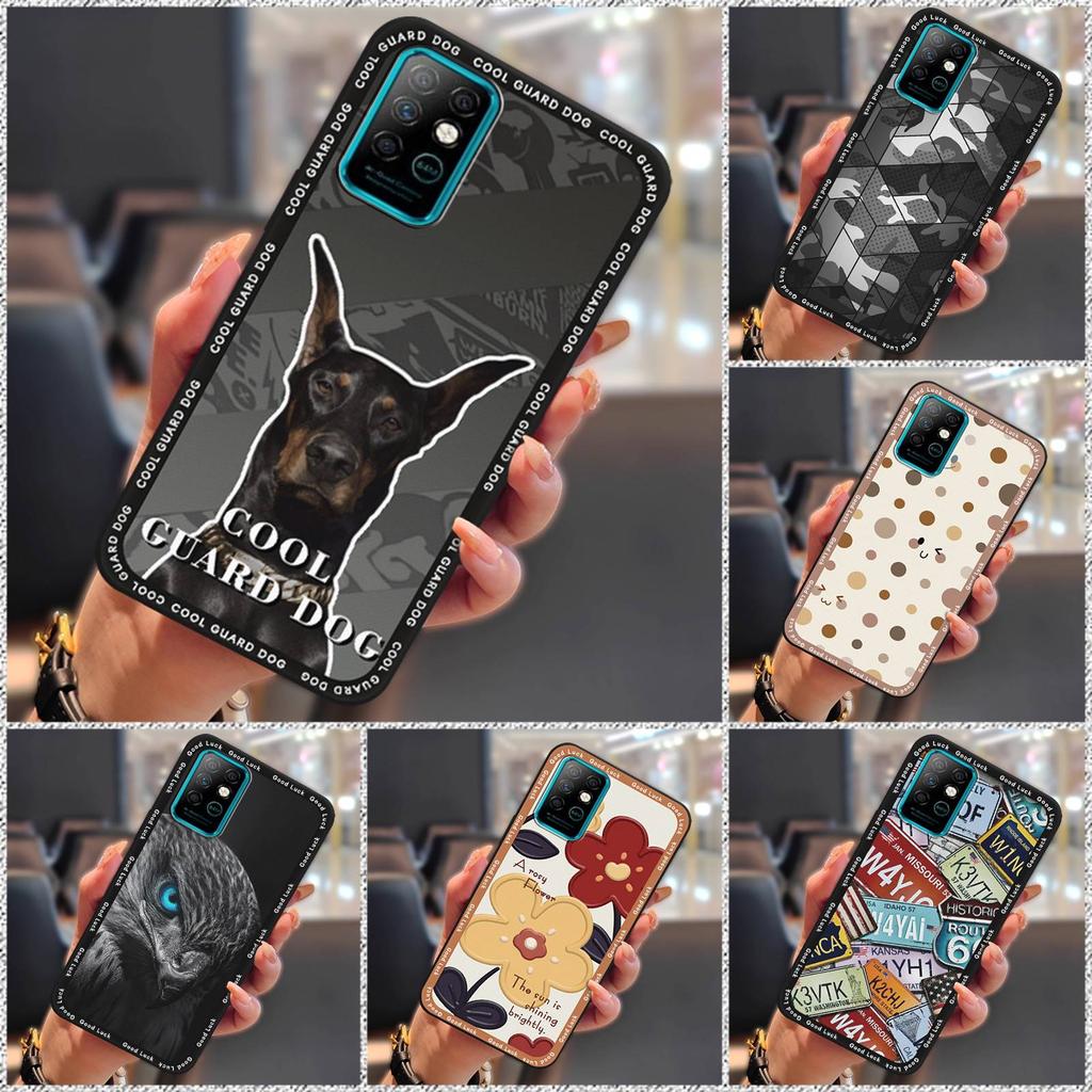 Милый пылезащитный чехол для телефона для Infinix X692/Note8, мультяшный чехол, силиконовый противоударный мягкий чехол, ударопрочный прочный ТПУ