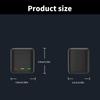 3-слотовый USB-кейс для зарядки аккумуляторов камеры 13, Черный, Зарядный бокс, Дорожный чехол с кабелем, Кейс для аккумуляторов