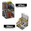 MOC Hangar Monitoring Center, Military Base Building Module, Military Module, and Module Compatible with Military Modules - Toy