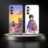 S-Ножницы COOL S-Seven Аниме Чехол для телефона Samsung Galaxy A73,A21s,A22,A31,A52,A53,A71,A41 Мягкий Черный Корпус