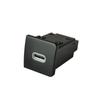 Автомобильное быстрое зарядное устройство TYPE-C QC3.0 USB-интерфейс Двойная розетка для зарядки телефона Подходит для VW Golf 5 Golf 6 Аксессуары Выключатели аккумулятора5