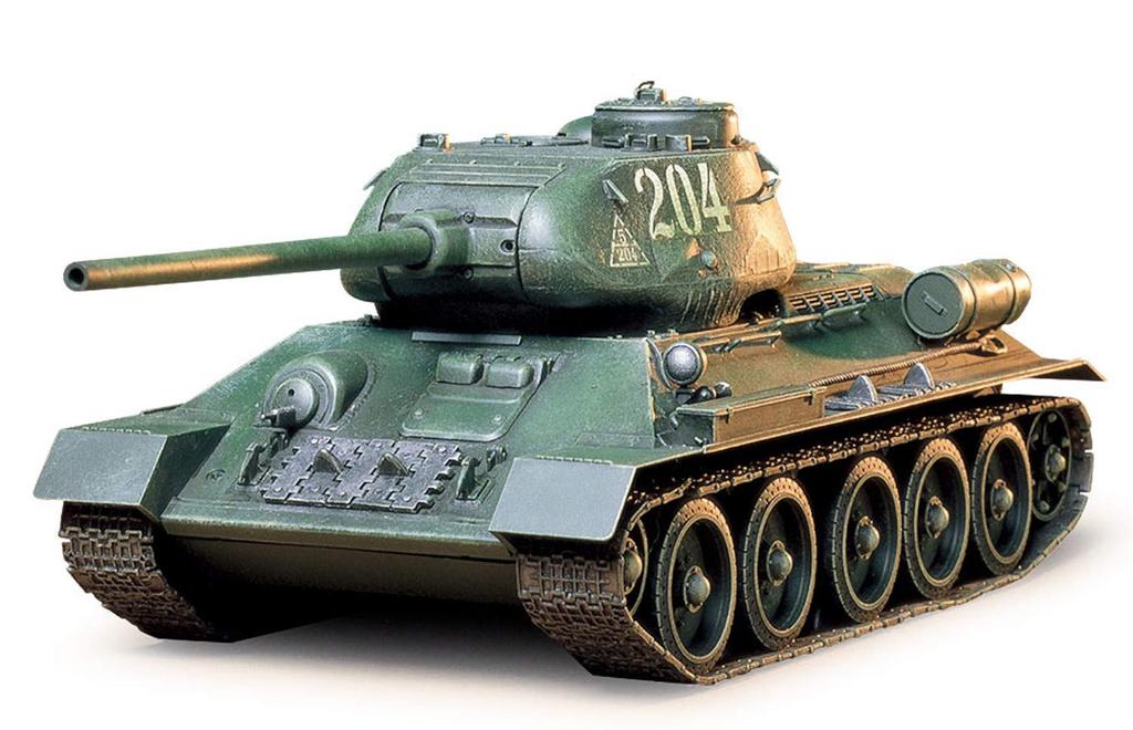 Tamiya Military Miniature Series 138 Soviet Medium Tank Plastic Model 35138 1/35 No. T34/85
