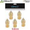 Creality Official Ender 3 S1 Nozzles 0.4/0.6mm 5pcs, for Ender 3/Pro/V2/Max/Neo, Ender 5/Pro/Plus, Ender 6 3D Printer Accessory