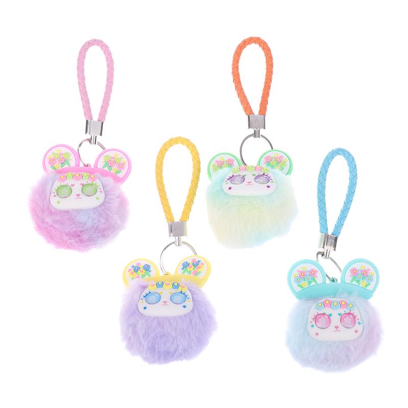 Милая плюшевая кукла, игрушка, кулон, мультяшный медведь, брелок, кавайный, модный, для женщин и девочек, сумка, украшение, подарки, аксессуары