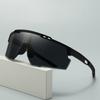 New Outdoor Fashion Riding Windproof Glasses With Large Frame Integrated Uv Protection Sports Sunglasses 3254