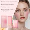 Двусторонний стик-румяна Zephoco в оттенке Nude Pink - Идеально подходит для повседневного макияжа и свиданий