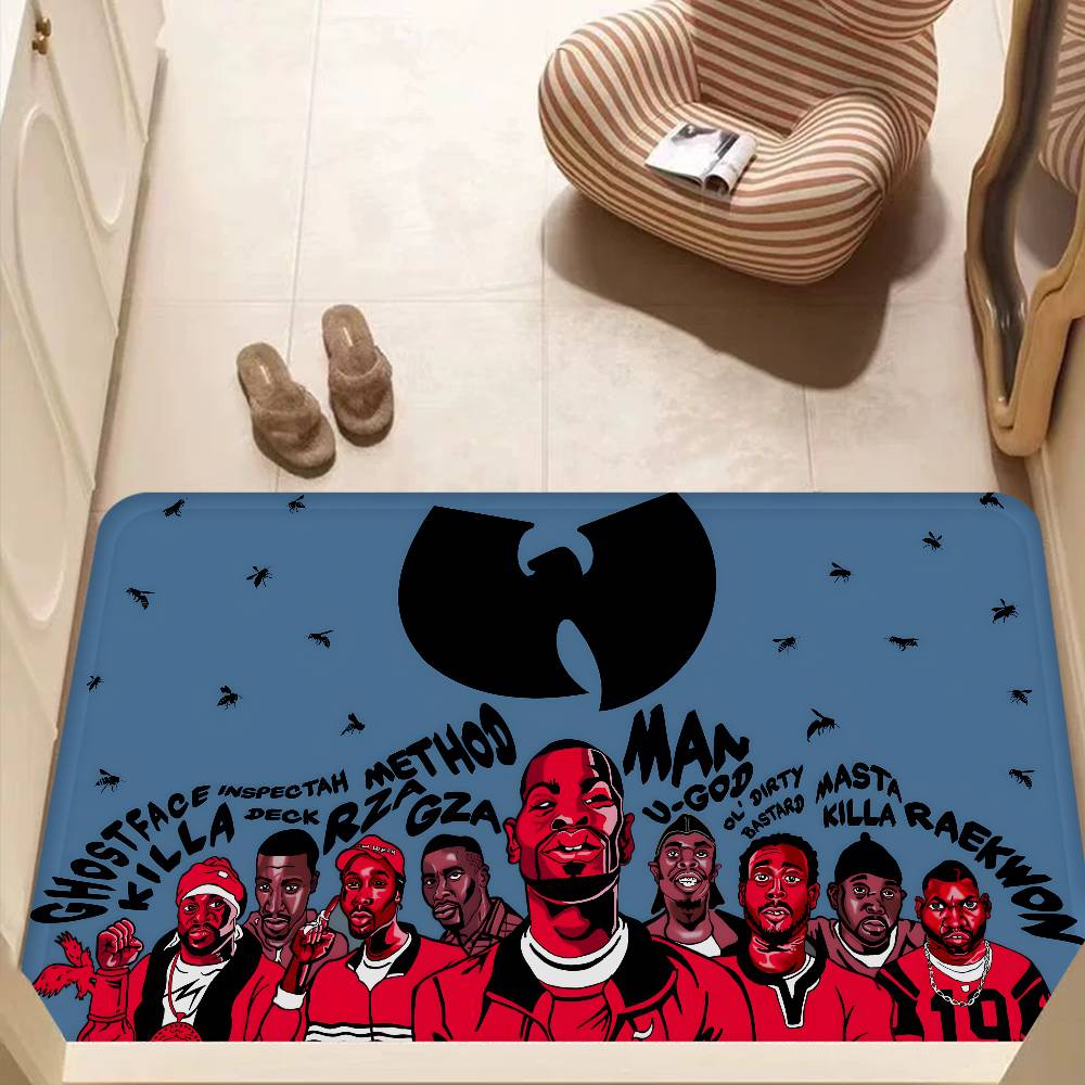 WU-T--TANG CLAN Мультяшный Коврик для Пола Нескользящий Коврик для Прачечной Декор Прачечной Балкон Детская Гостиная Бытовые Ковры