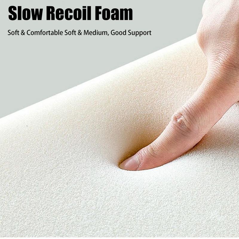 Car Leg Cushion Knee Pad Car Console Knee Pad Comfort Soft Memory Foam Interior Accessories for Rest Driver Passenger Elbow