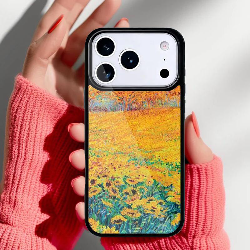 Famous Iconic Art Phone Case for iPhone 17 16 15 14 13 Pro Max Back Cover for 12 11 Pro Coque