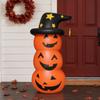 Big Size Ornament Halloween Pumpkin Inflatable Tumbler Convenient Halloween Balloons  Halloween