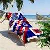 Dinamo Zagreb Print Beach Towel, Large Soft Quick Dry Towel for Beach Camping Swimming