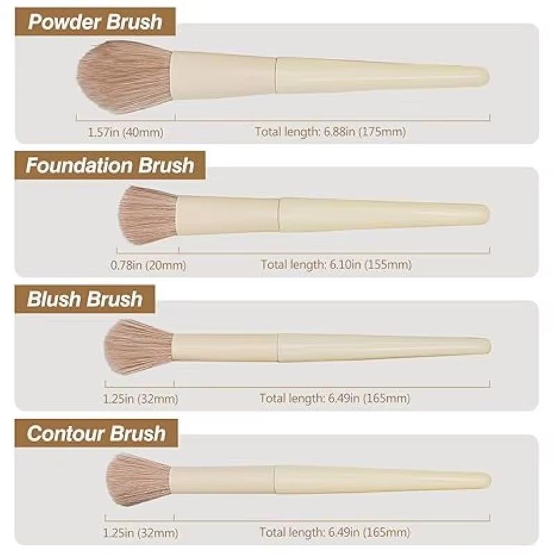 Professional Soft 10-14PCS Makeup Brushes Set for Women Eye Shadow Foundation Blush Powder Concealer Cosmetic Beauty Tools