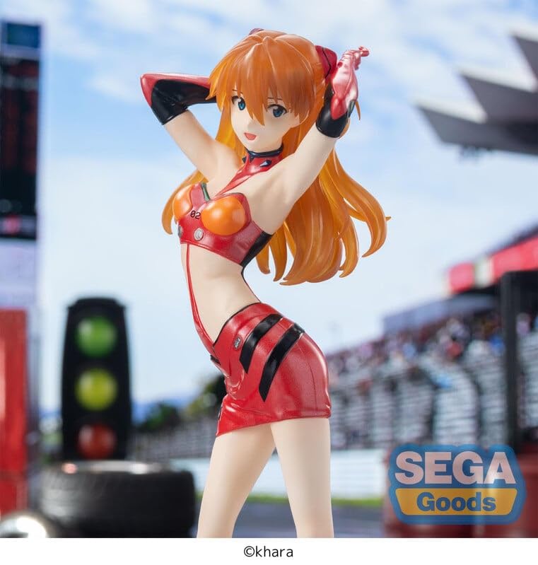 Sega Evangelion Racing Луминаста Шикинами Аска Лэнгли PITWALK