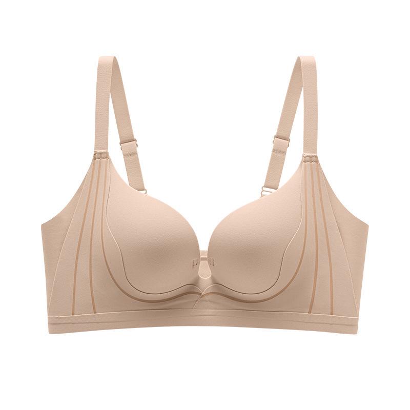 Европейский и американский бесшовный лифтинг-бюстгальтер: Без проволоки, Боковая поддержка, Против провисания, Регулируемый, Для женщин с маленькой грудью, Формирующий.