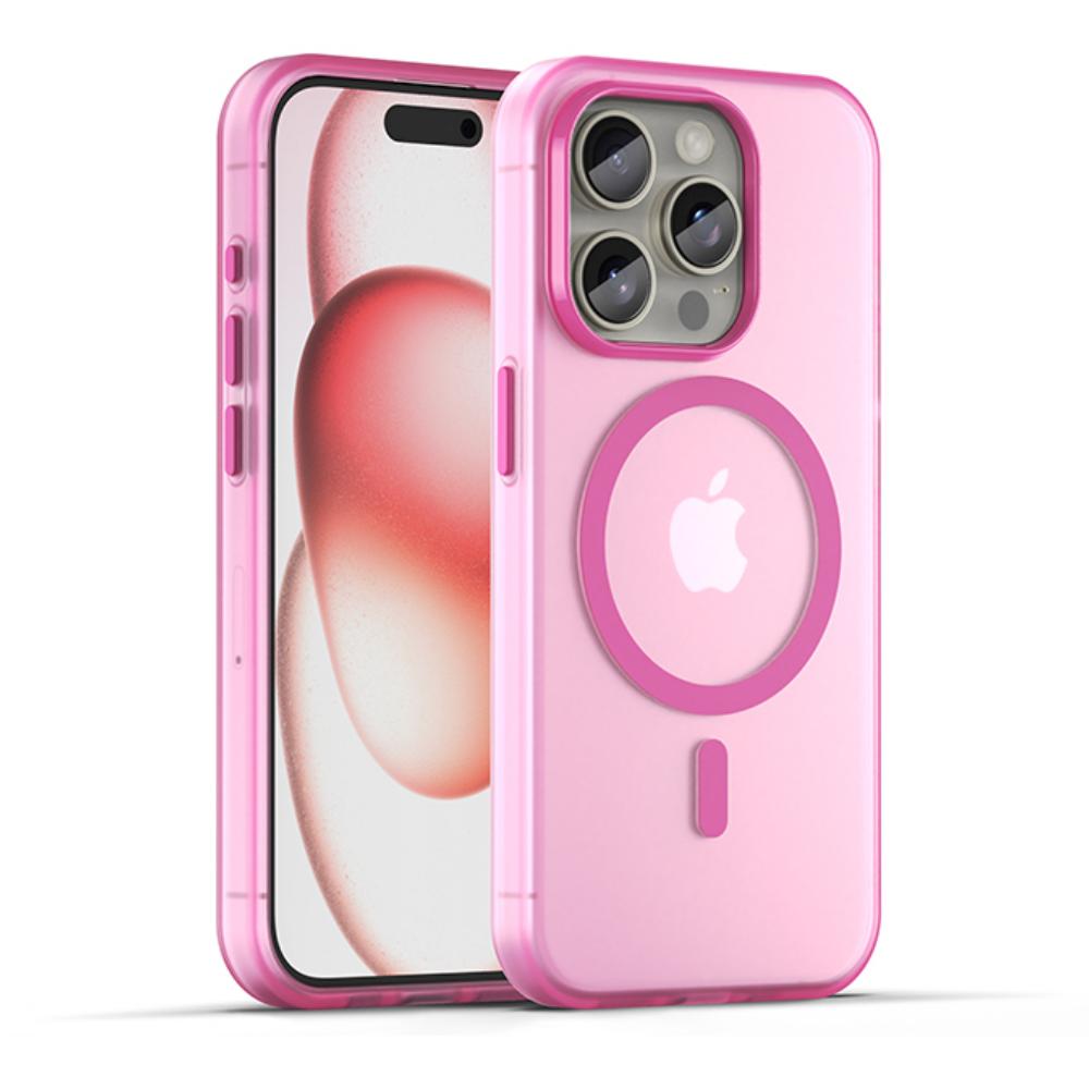 Роскошный магнитный беспроводной зарядный чехол Magsafe для iPhone 16 15 13 12 11 Pro Max противоударный матовый бампер TPU 14 Plus чехол