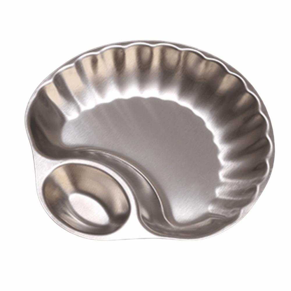 Shell Shape French Fries Plate Creative Shell Square Plate Home Storage