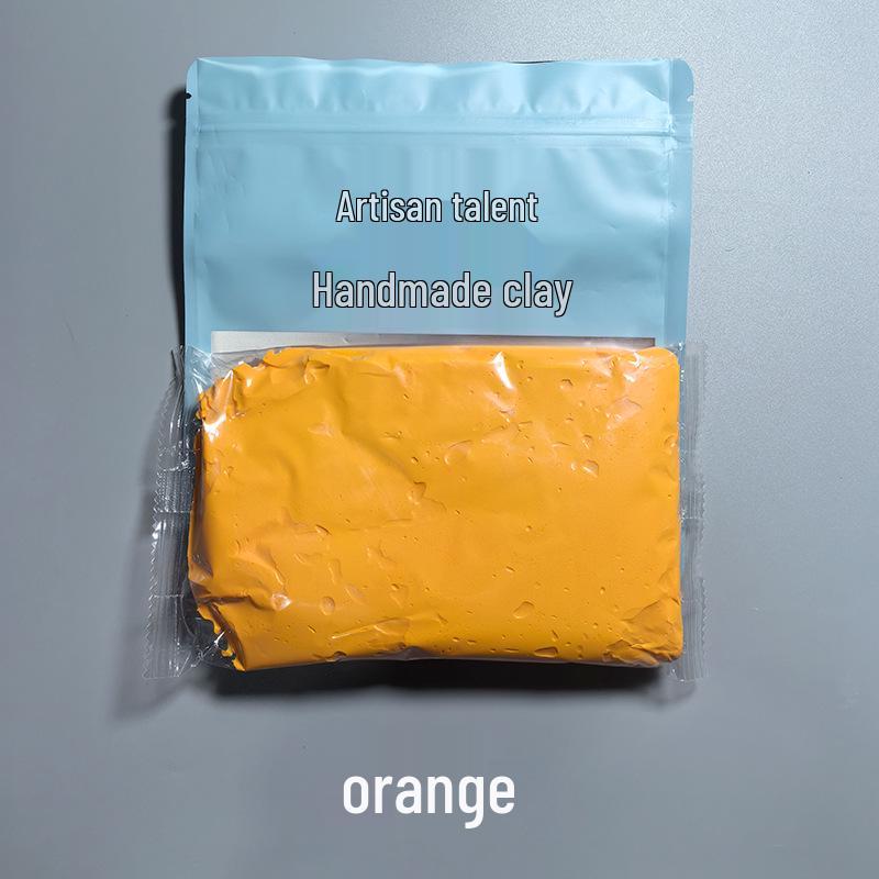 Craftsman Talent 12-Color Non-Toxic Super Light Clay (500g) - Safe, Handmade Rubber Clay