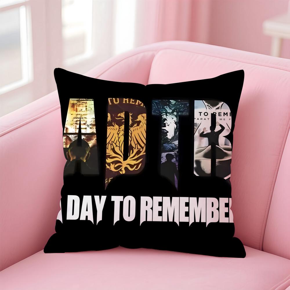 A-A Day to Remember Наволочка Удобная Двусторонняя Наволочка Идеально для Автомобиля Дивана Спальни и Не Только