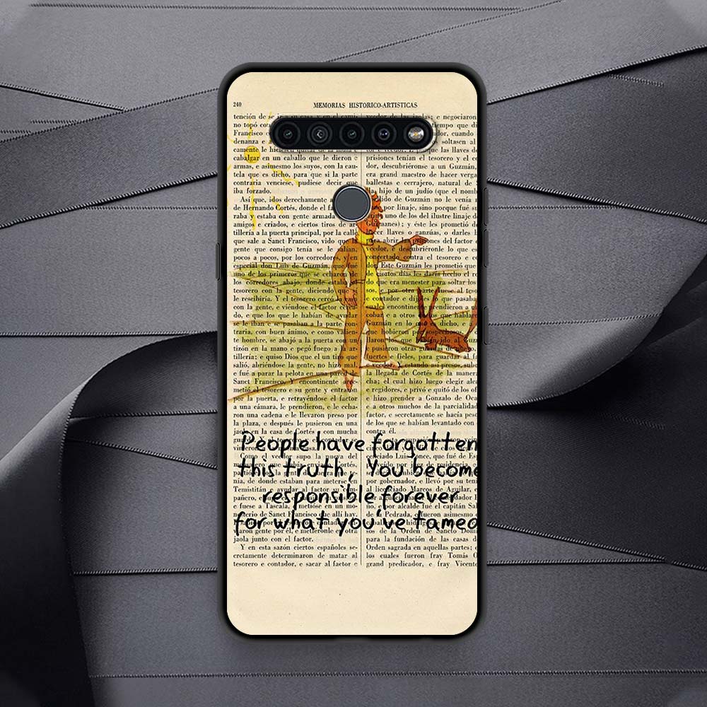 Чехол для телефона Art Little Prince для Motorola Moto G10 G30 G9 Play One Fusion Plus G8 Power Lite Hype G Stylus E6s Cover Fundas