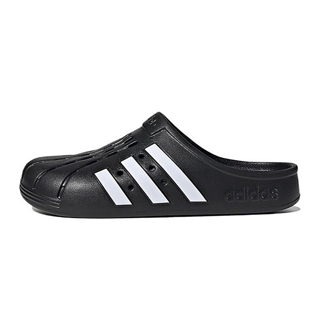 Adidas ADILETTE CLOGS Abrasion Resistant Closed Toe Slippers Unisex Black Pink GZ5886(Team1311-)