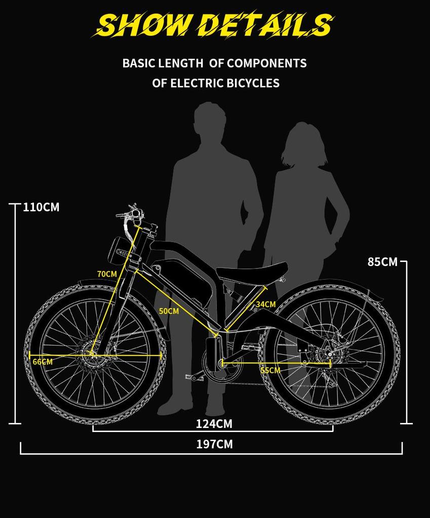 DUOTTS N26 Electric Bike 750W Motor, 48V 20Ah Samsung Battery, 120KM Range, IPX4 Waterproof, 55° Climbing
