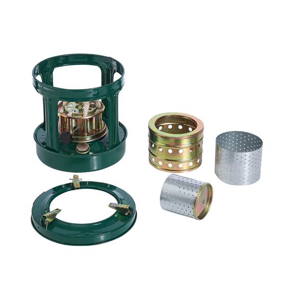 Outdoor Kerosene Stove BBQ Picnic Camping Backpacking Hiking Cooking Kerosene Furnace Burner Portable Lightweight 8-Wicks Camp Stove Heater