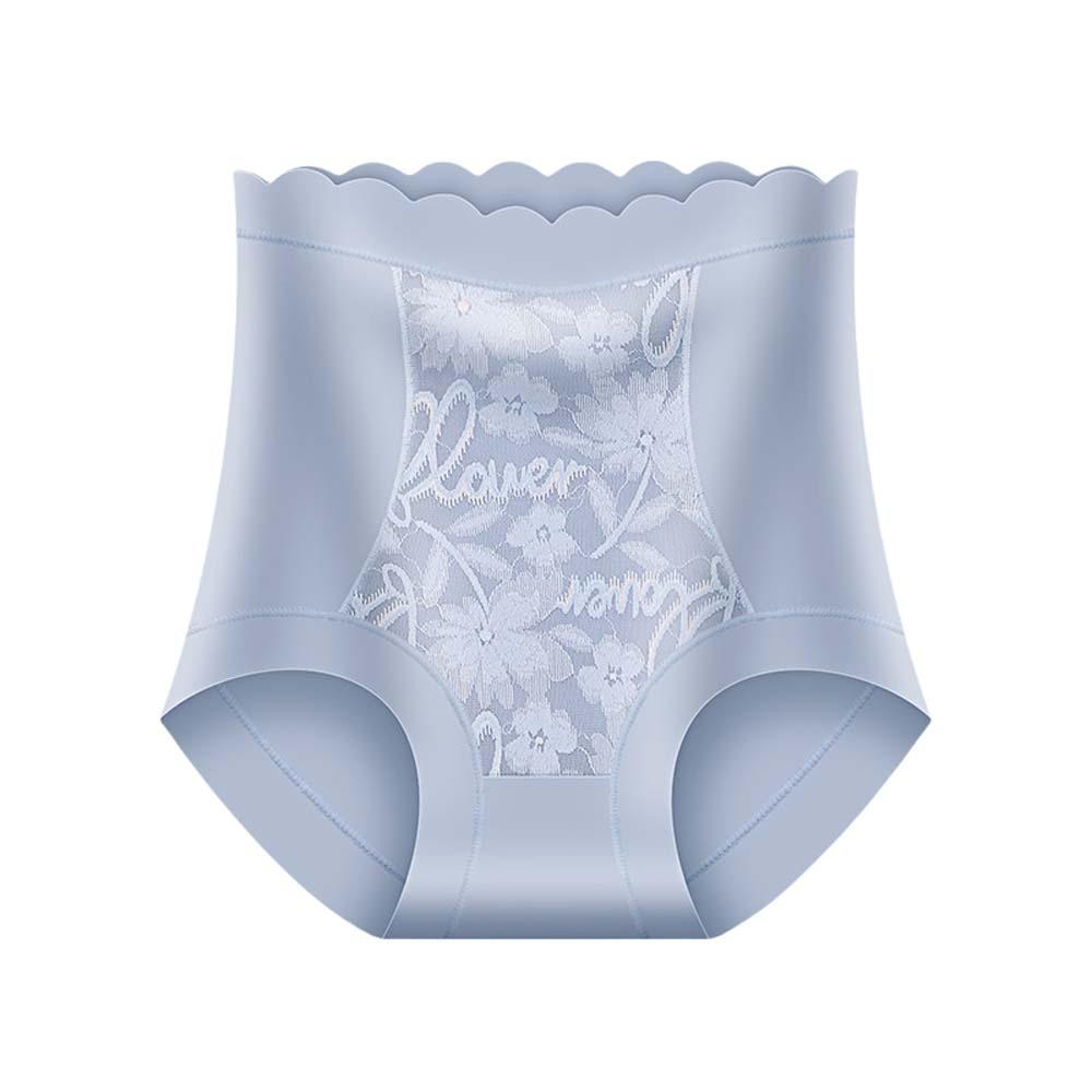 Ice Silk Panties Ice Silk Butt Lifter Briefs High Waist Seamless Underpants Lady