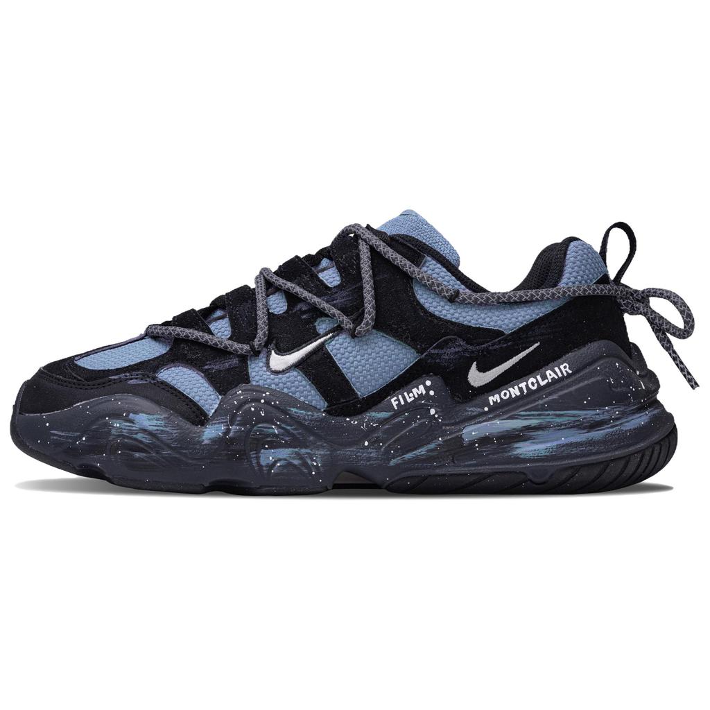 Nike Tech Hera Low top Casual Shoes Unisex Black Blue FJ9532-101(Team1052-)