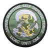 Force Goods Patch Maritime Force Embroidered Velcro Japanese Style Japanese Pattern WPLCAC Drab Self-Defense (LCAC Fujin) Self-Defense (Olive