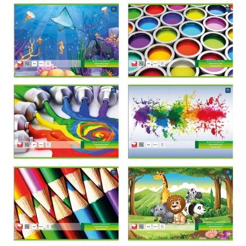 Interdruk A4 Drawing Pad 20 sheets - Create your masterpieces in wonderful colors!