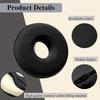 Foam Ear Piercing Pillow Hollow Design Detachable Pillowcase Ear Hole Donut Pillow Slow Rebound Washable Side Sleeper Pillow