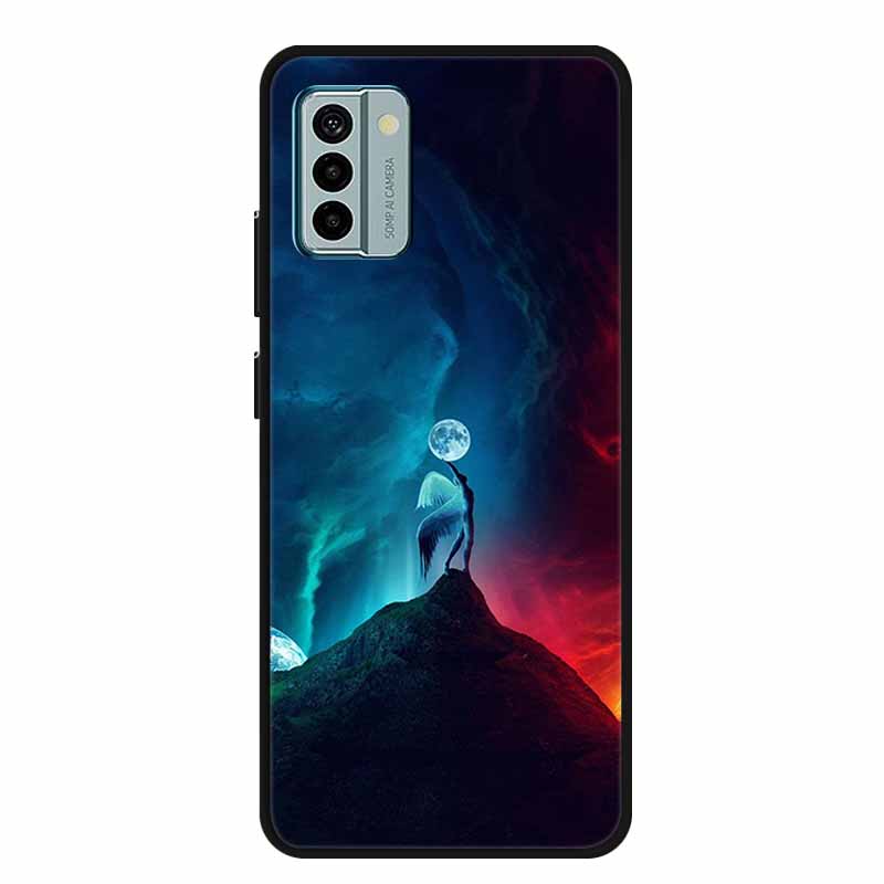 Для Nokia G22 Чехол G 22 Чехол для телефона Черный Силикон Мягкая задняя крышка Чехол для телефона Nokia G22 6.5" Coque Для NokiaG22 Funda