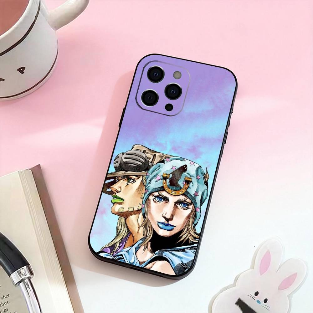 Johnny J-Joestar of the J-Jojo Phone Case For iPhone 17,16,15,14,13,12,11 Plus,Pro,Max,XS Silicone Soft Cover