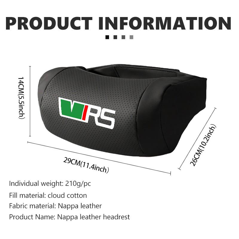 nzqdk0 Car Seat Headrest Memory Cotton Neck Pillow Auto Interior Accessories For Skoda Fabia Kamiq Superb Scala Enyaq-iV MK3 VisionS