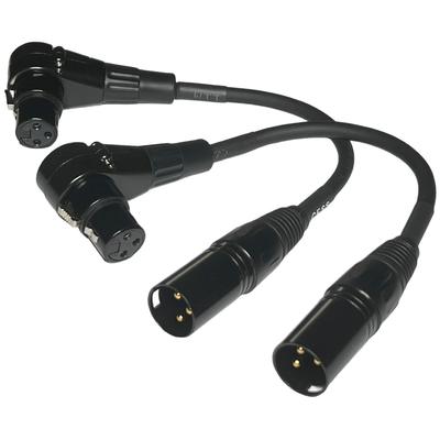 Прямоугольный гнездовой XLR на прямой штекерный XLR к упаковке кабеля CESS-041, 3-контактный 3-контактный, 2.