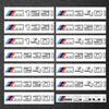 Для BMW M power новые эмблемы значок логотип M125i M135i M140i M235i M240i M320i M330i M340i M350i M440i M435i M530i M540i M550i ABS