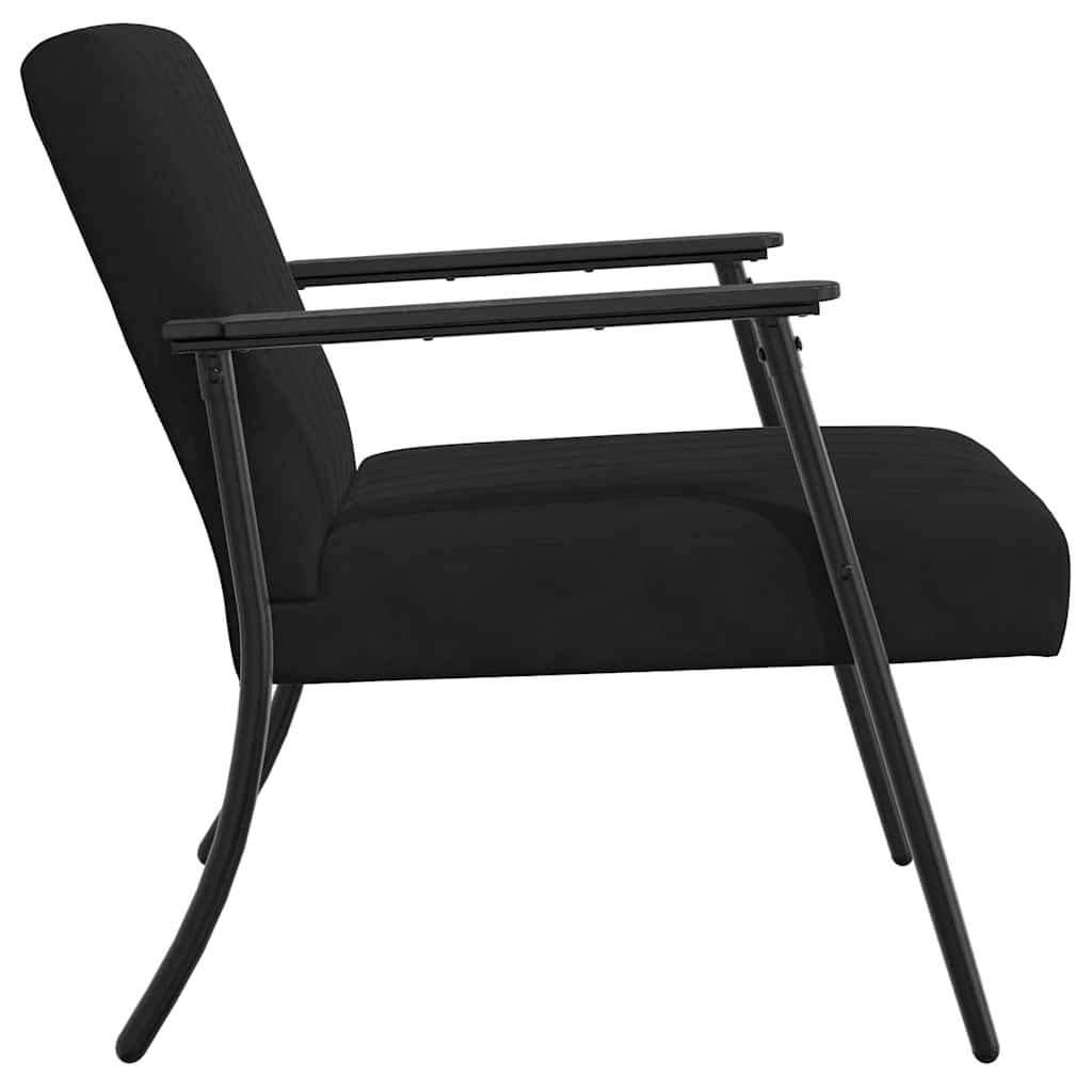 Armchair Black 59 x 75 x 78 cm Velvet