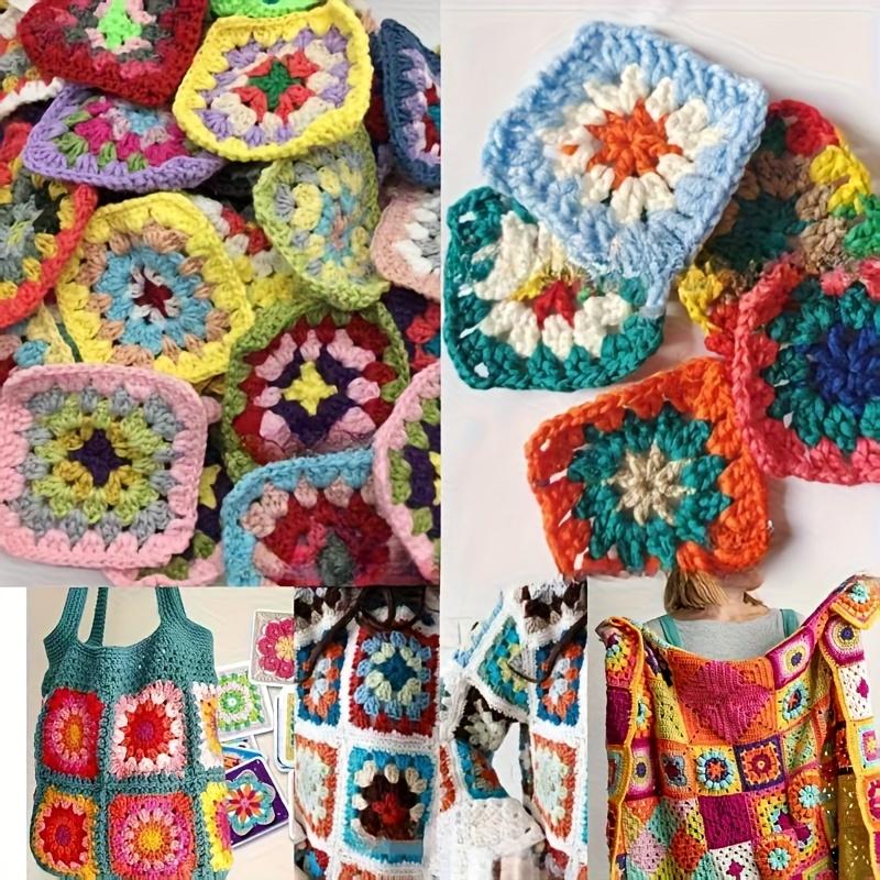 Flower Random Styles Diy Crochet Doilies Table Mats Decoration Handmade Crochet Patch Clothes Hat Headgear Accessories