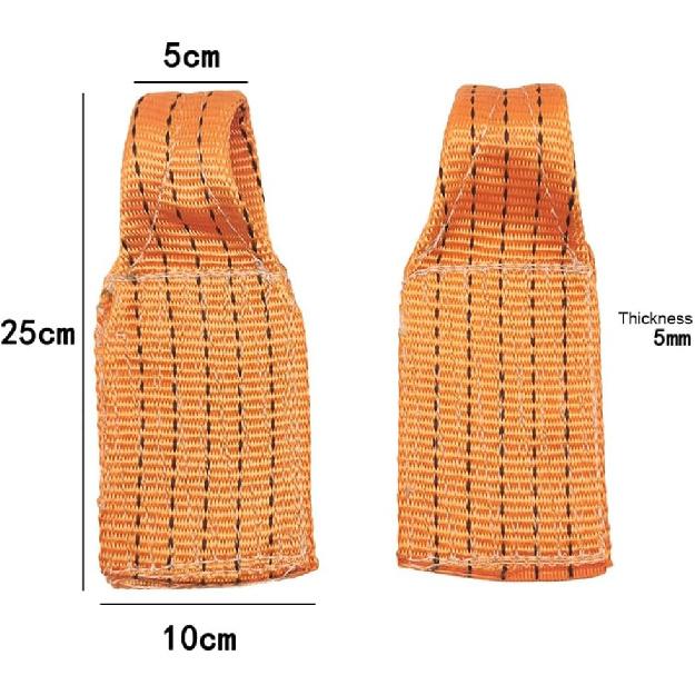 Soft Nylon Belt for Car Dent Repair Flexible Glue Tabs Separate Jack Car Hail Dent Removal