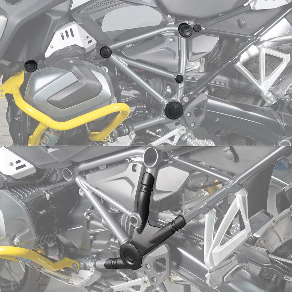 For 2018-2024 BMW R1250GS Adventure R1250GSA Motorcycle Frame Protector /Frame Hole Plug Covers for BMW R1200GS/ADV 2016-2018