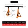 Jundingying Reinforced 10-Ton Hydraulic Cable Spool Stand