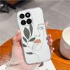 Чехол для Honor X6a X7a X8a Y6S 9S 9X Pro 20S 20 50 lite задняя крышка Роскошный космонавт девушка мягкий силиконовый прозрачный матовый противоударный бампер для чести