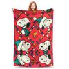 Снупи Счастливого Рождества Мультяшное Теплое Одеяло Детское Плюшевое Плед Пушистое Спальня Фланелевое Покрывало Диван Кровать Чехол