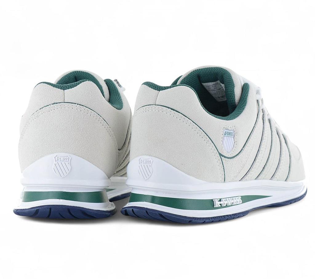 K-SWISS RINZLER Кожа - Мужские кроссовки обувь Кремово-белый 01235-196-M ОРИГИНАЛ