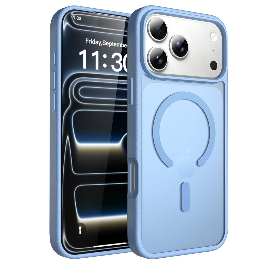 Подходит для чехла для мобильного телефона Apple 17pm, магнитный, 16pro, ощущение кожи, противоударный, Iphone15promax, матовый защитный чехол